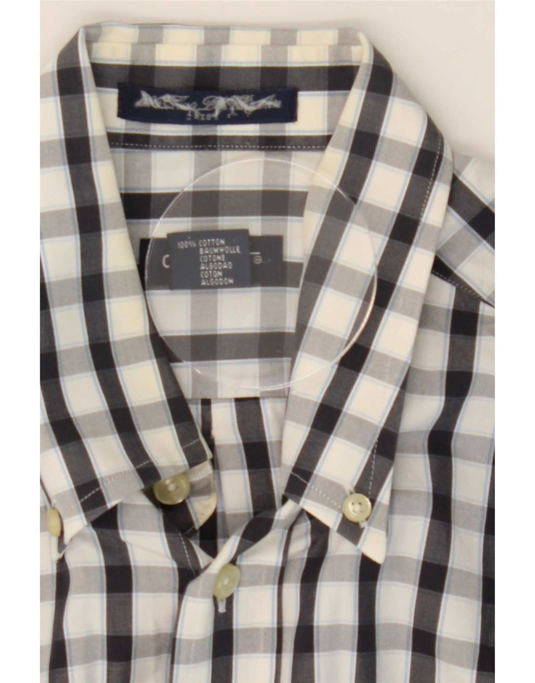 Gant Chemise Homme Medium White Check Cotton