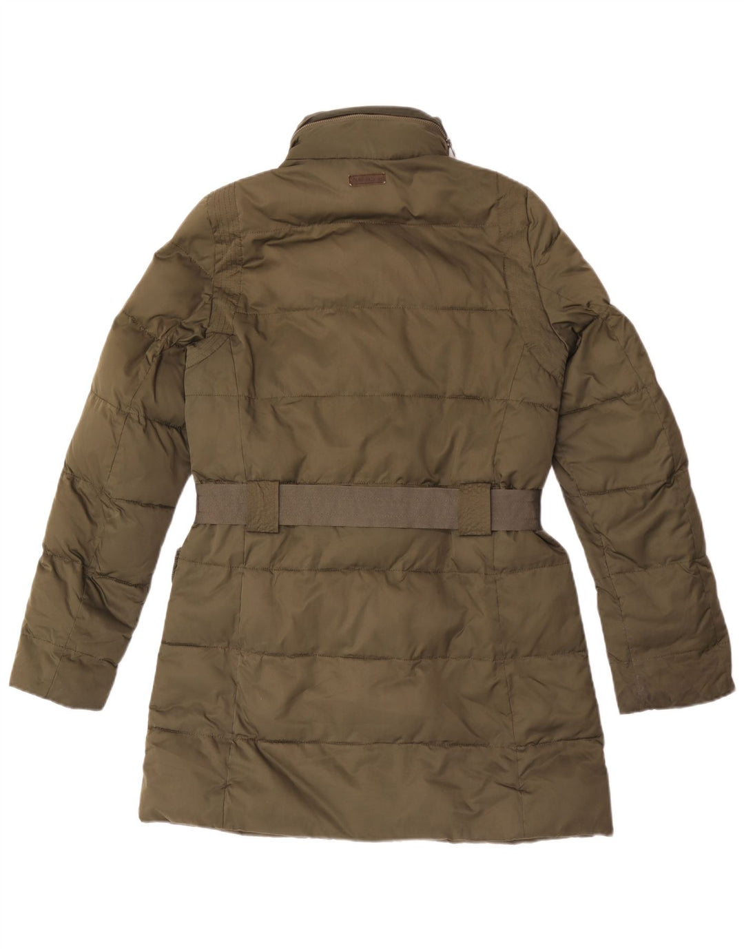 Marlboro Classics Manteau rembourré à capuche pour femme EU 38 Kaki moyen Polyester