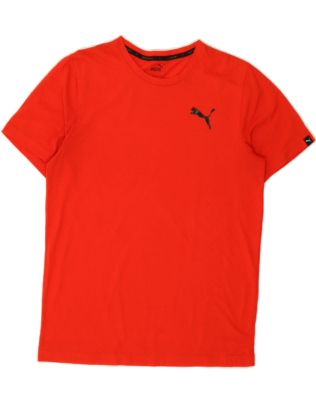 PUMA Mens T-Shirt Top Medium Red Vintage Puma and Second-Hand Puma from Messina Hembry 