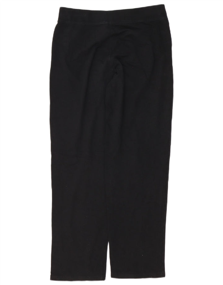 MARKS & SPENCER Pantalon de survêtement pour femme UK 12 Coton noir moyen