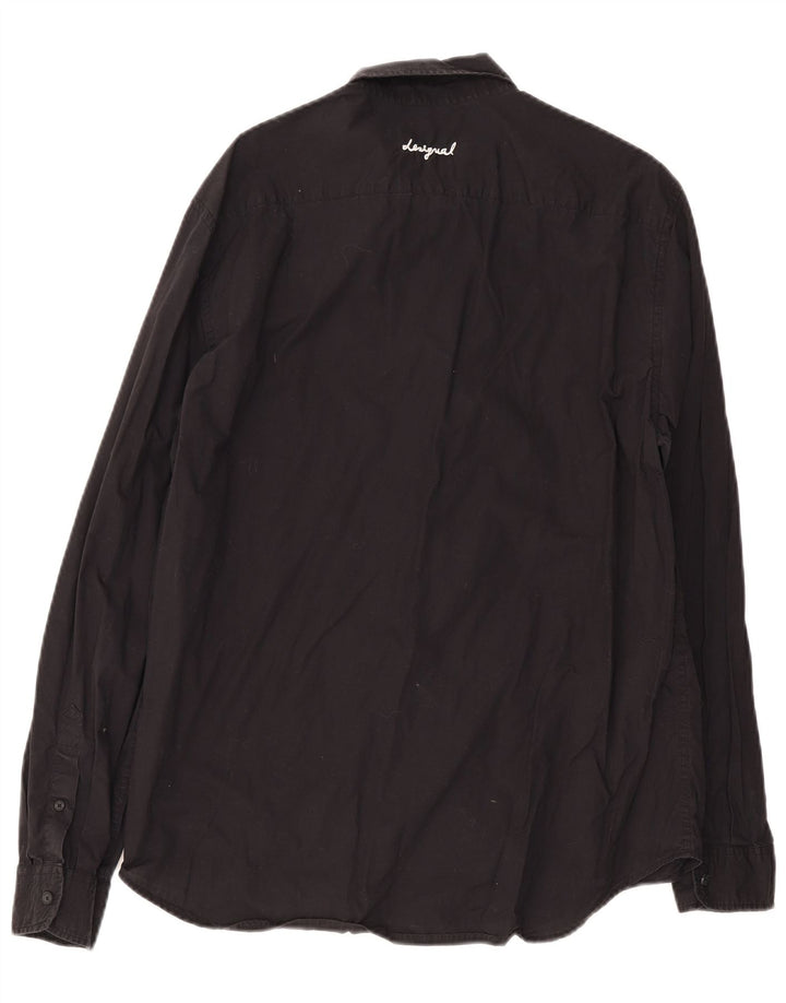 Desigual Chemise Graphic Regular Fit XL Noir Coton Homme