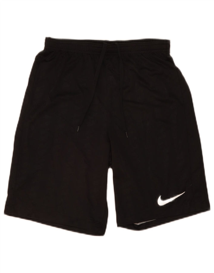 Short de sport Nike Dri Fit pour hommes, petit, noir, polyester