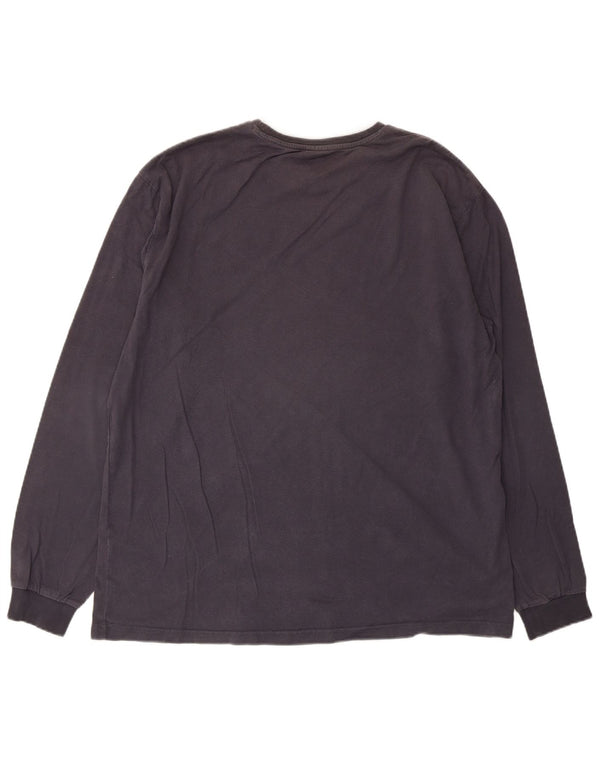 Fila Haut à manches longues pour hommes en coton gris Large