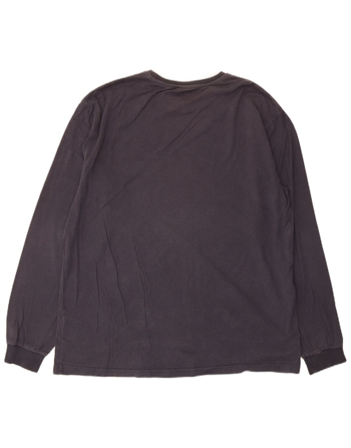 Fila Haut à manches longues pour hommes en coton gris Large