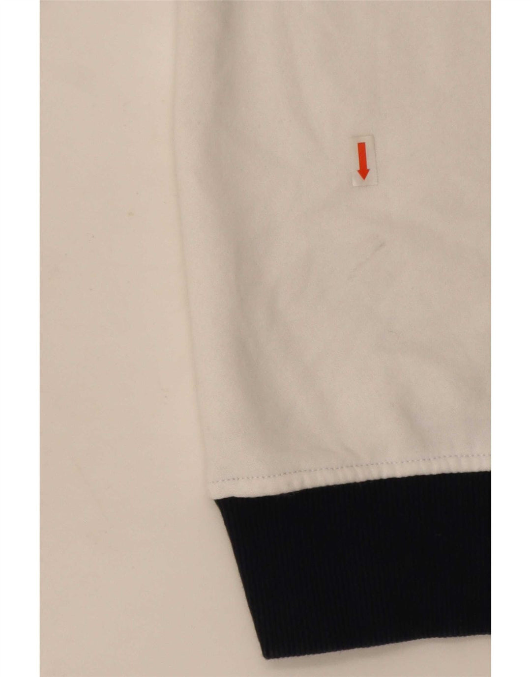 Tommy Hilfiger Sweat-Shirt Graphique Homme Blanc Moyen Colorblock