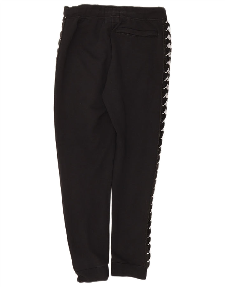 Kappa Pantalon de Survêtement Graphique Homme Noir Moyen