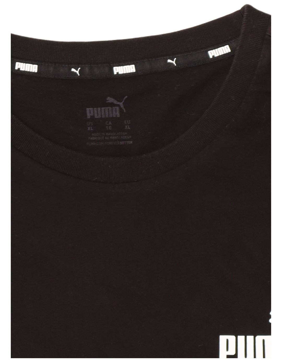 Puma T-Shirt Graphique Homme XL Noir