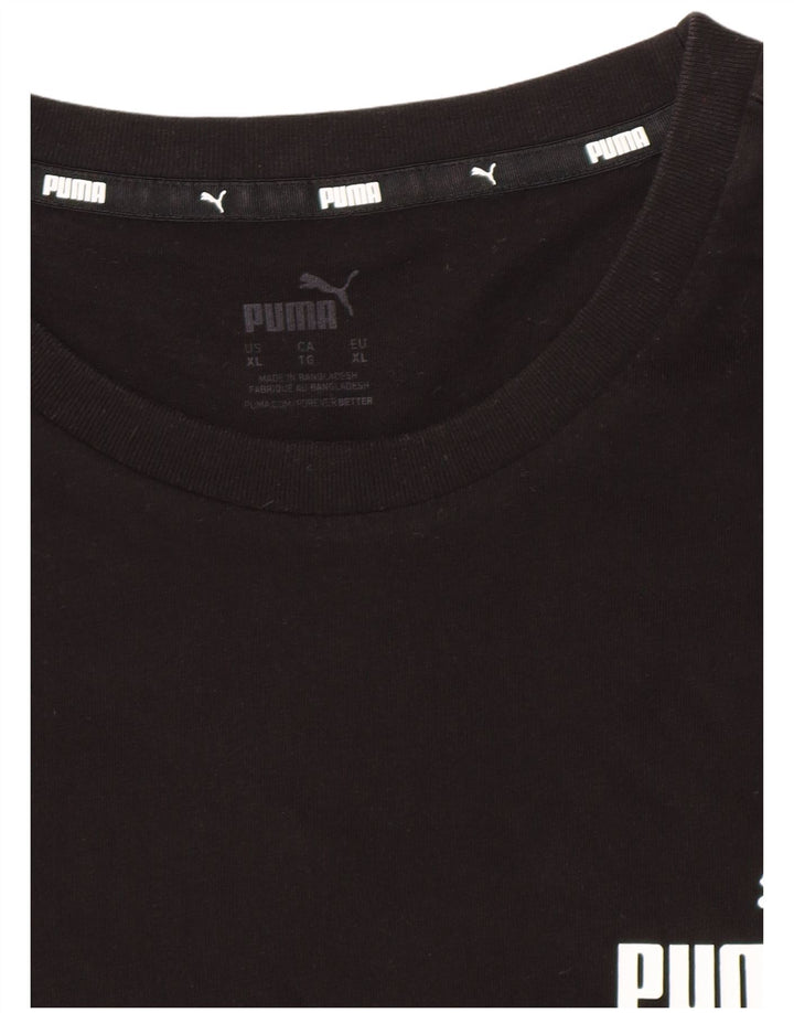 Puma T-Shirt Graphique Homme XL Noir