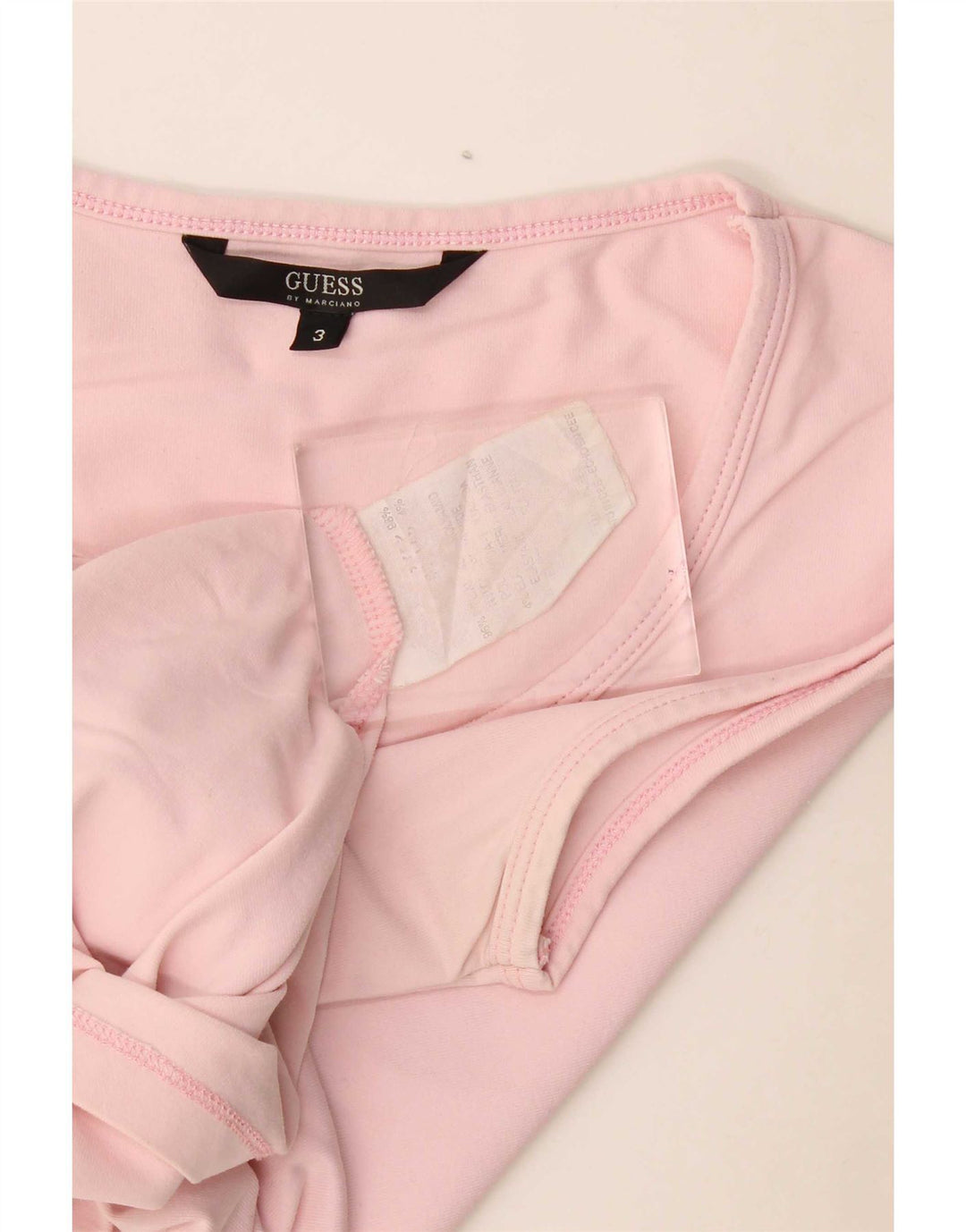 Guess Débardeur Femme US 3 XS Rose Polyamide