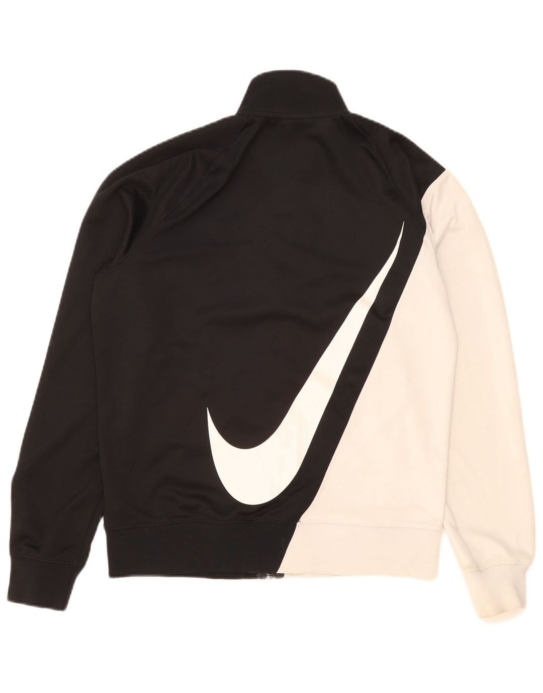 NIKE Veste de survêtement graphique pour homme Petit polyester color block noir