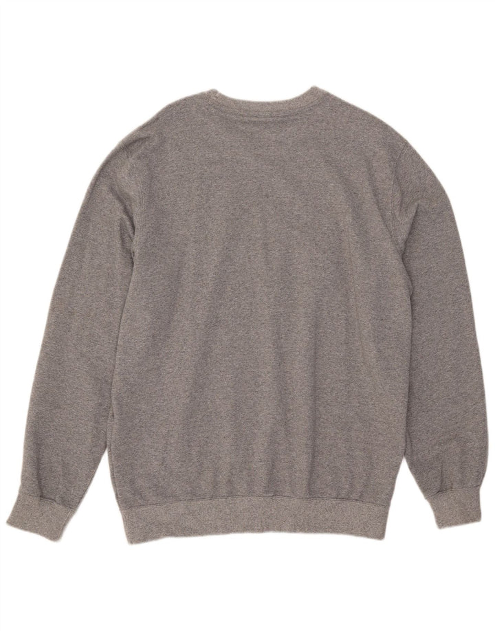 Champion Sweat-Shirt Homme 2XL Gris Moucheté Coton