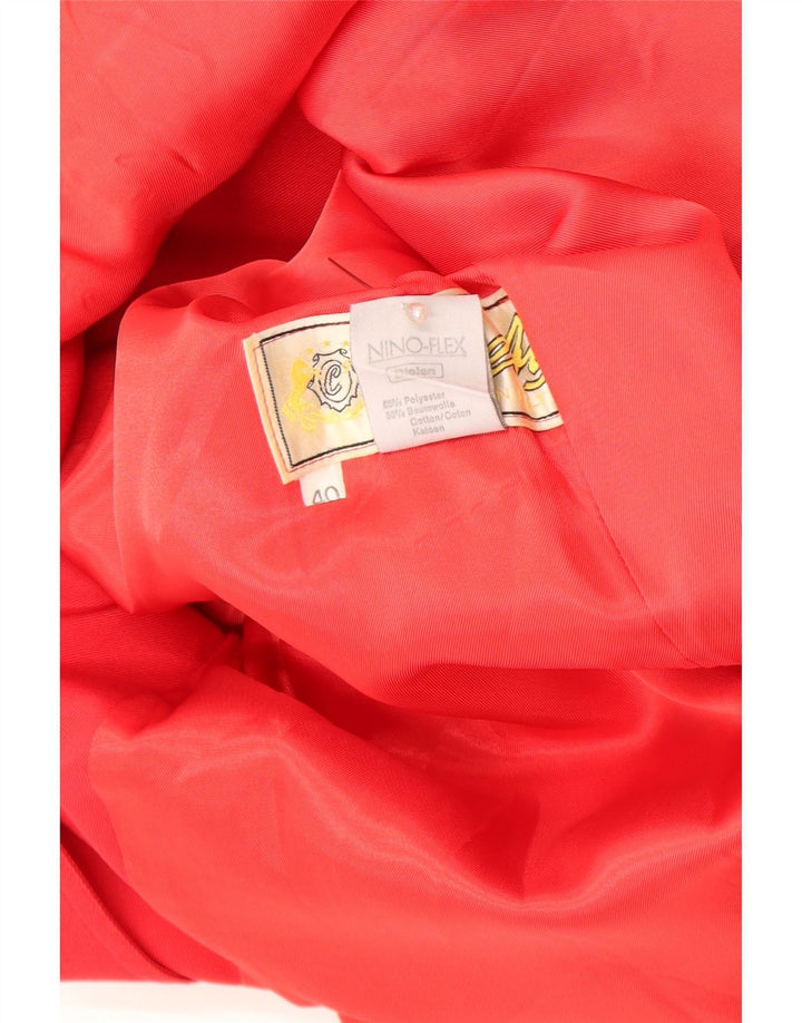 Diolen Manteau Femme EU 40 Rouge Moyen Polyester