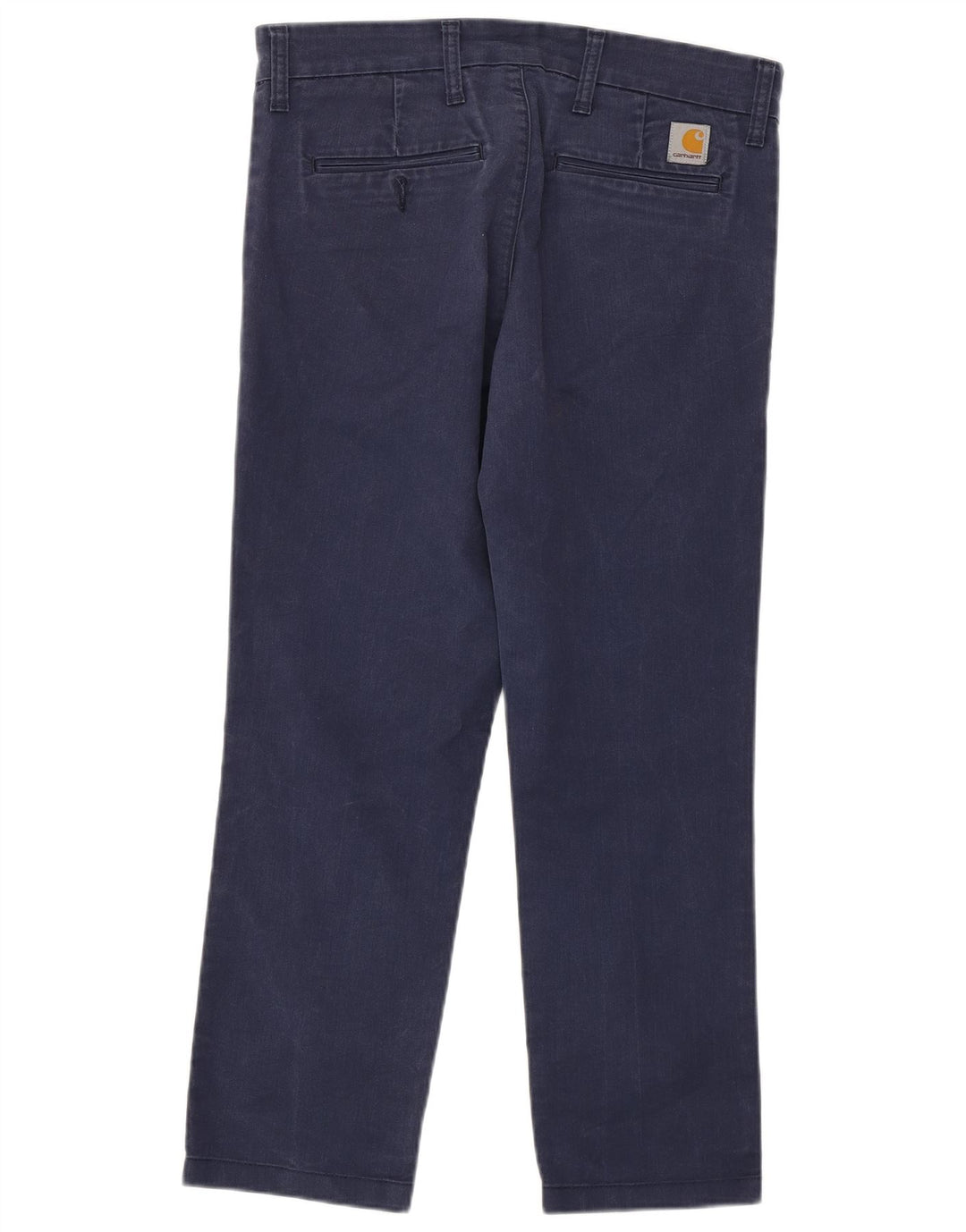 CARHARTT Pantalon Chino Droit Femme Sid W31 L26 Bleu Marine Coton