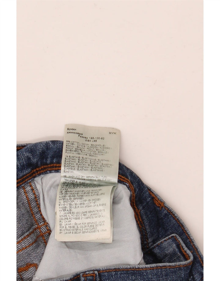 Wrangler Jean Slim Texas Homme W33 L34 Bleu Coton