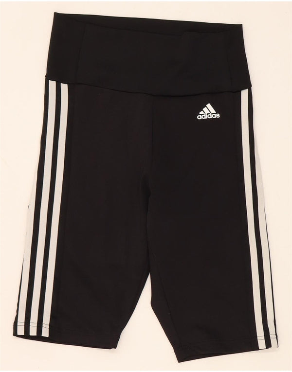 Adidas Short de sport pour femme UK 4/6 XS Noir Polyester