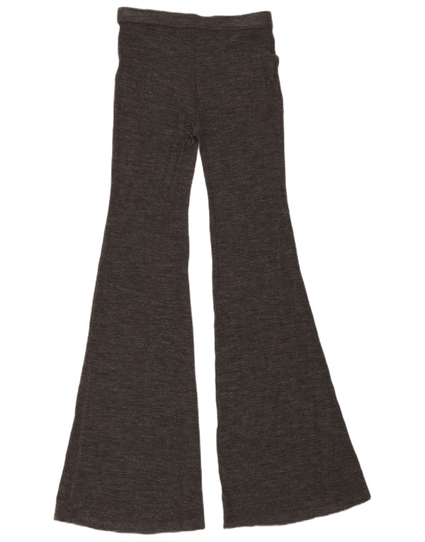 Roccobarocco Legging évasé pour femme UK 4 XS Gris moucheté