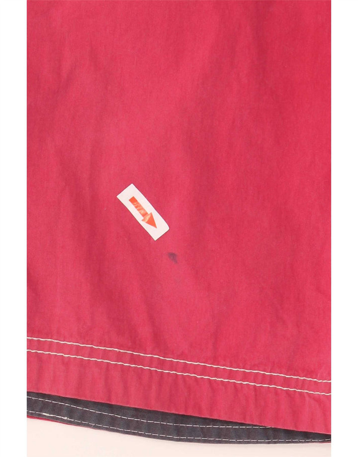 Fat Face Short de Bain Homme Grand Coton Rouge