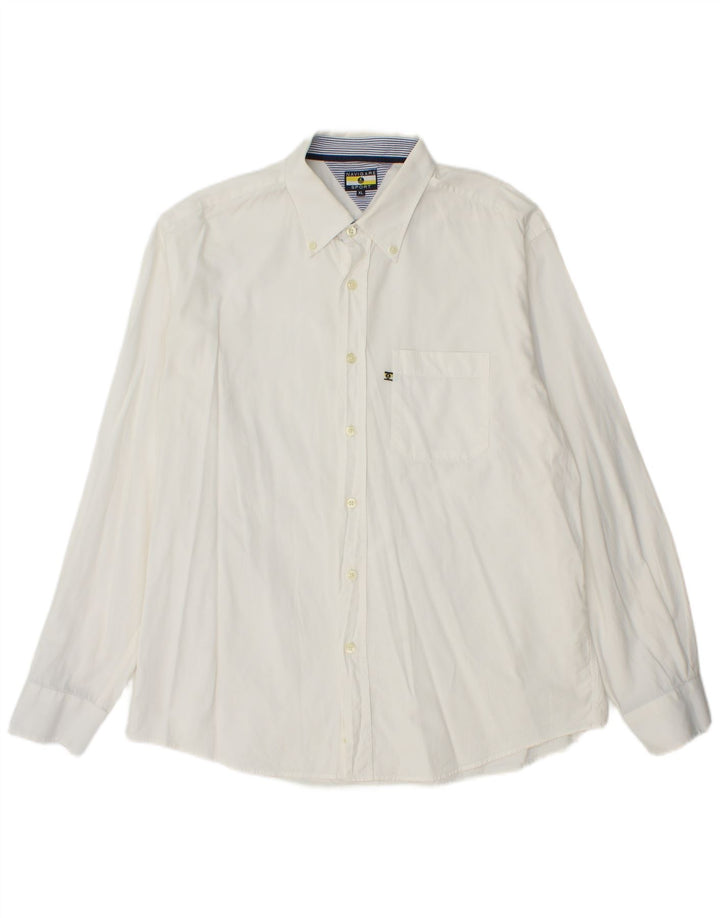 NAVIGARE Chemise Homme XL Blanc Coton