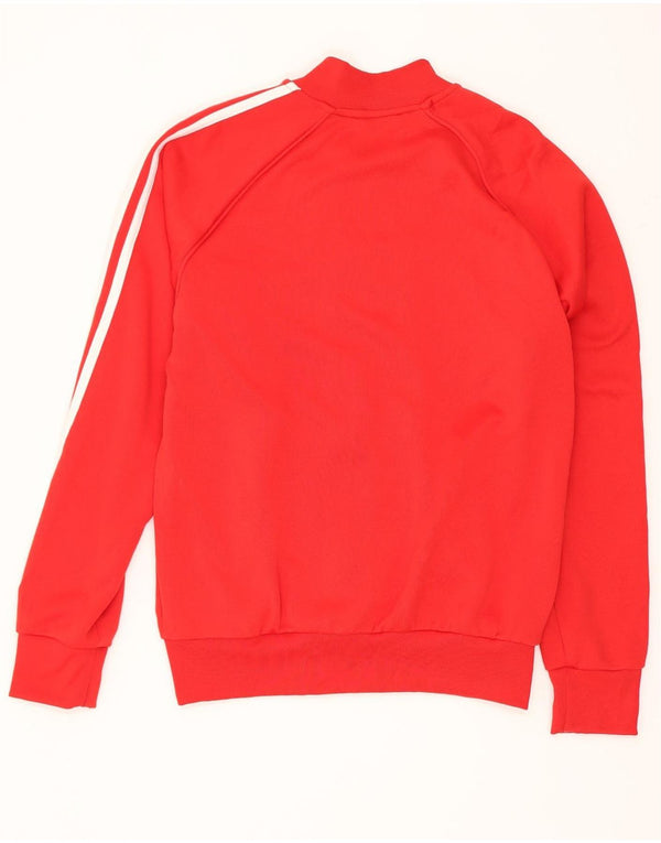 Adidas Veste de survêtement pour homme Rouge moyen Polyester