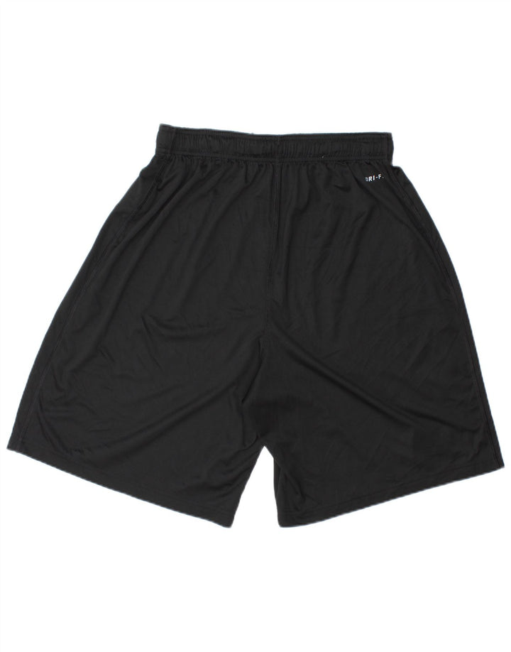 Nike Short de sport Dri Fit Graphic pour homme en polyester noir Taille L