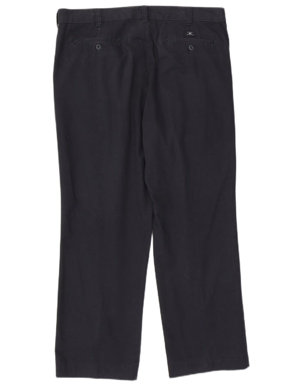 Marks & Spencer Pantalon Chino Bleu Harbour Pegged Homme W38 L31 Bleu Marine