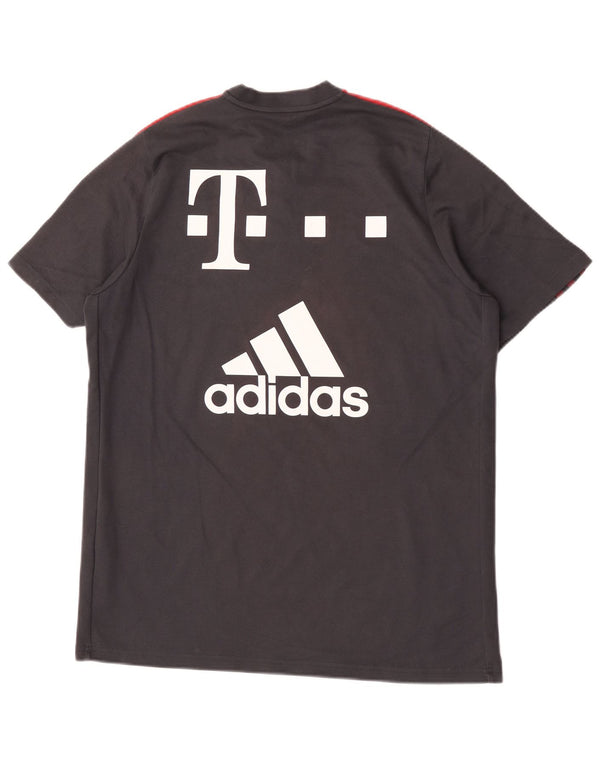 Adidas Hommes Aeroready Graphic T-Shirt Top Large Gris Coton