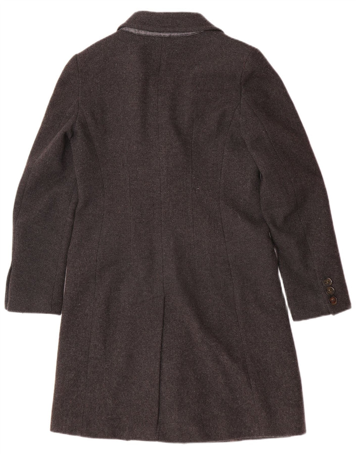Max Mara Manteau Femme UK 8 Petite Laine Grise