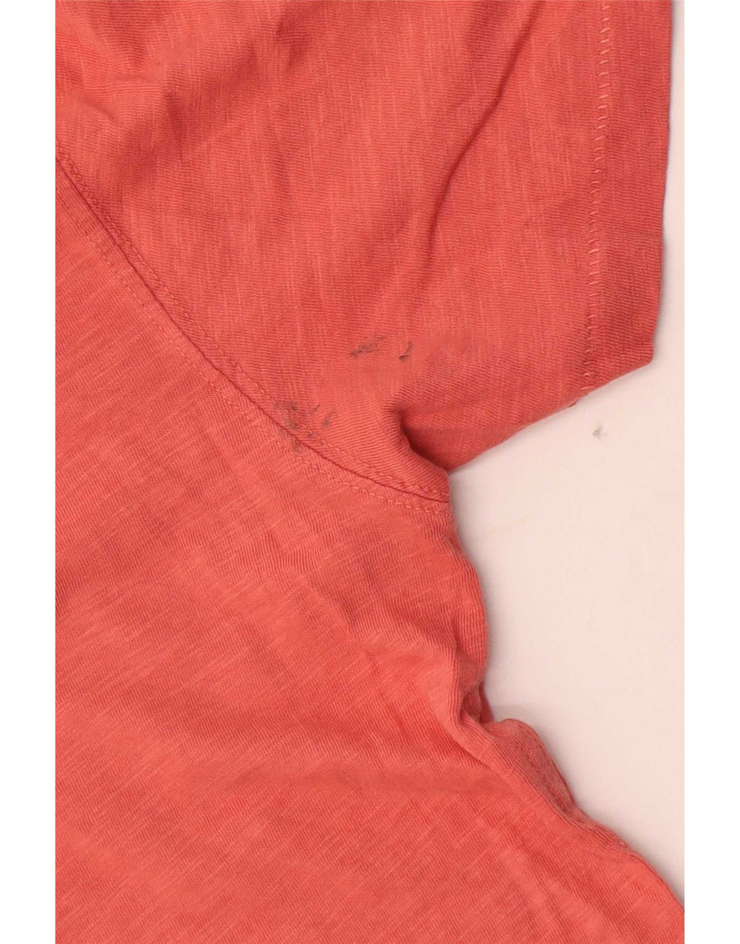 Fat Face T-Shirt Homme Coton Moucheté Orange Moyen