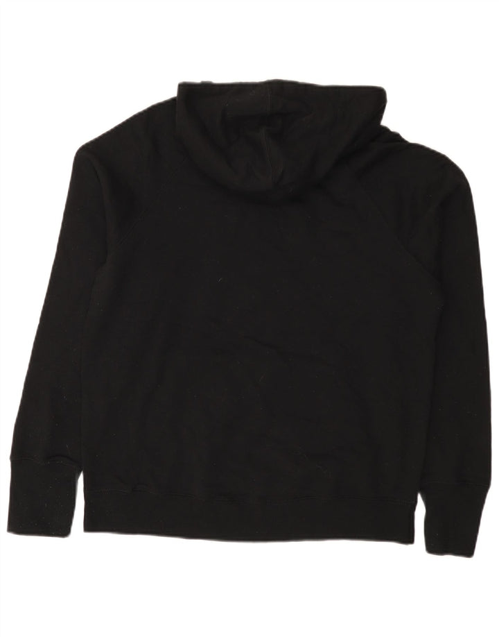Champion Pull à capuche graphique pour femme UK 14 Medium Noir Polyester