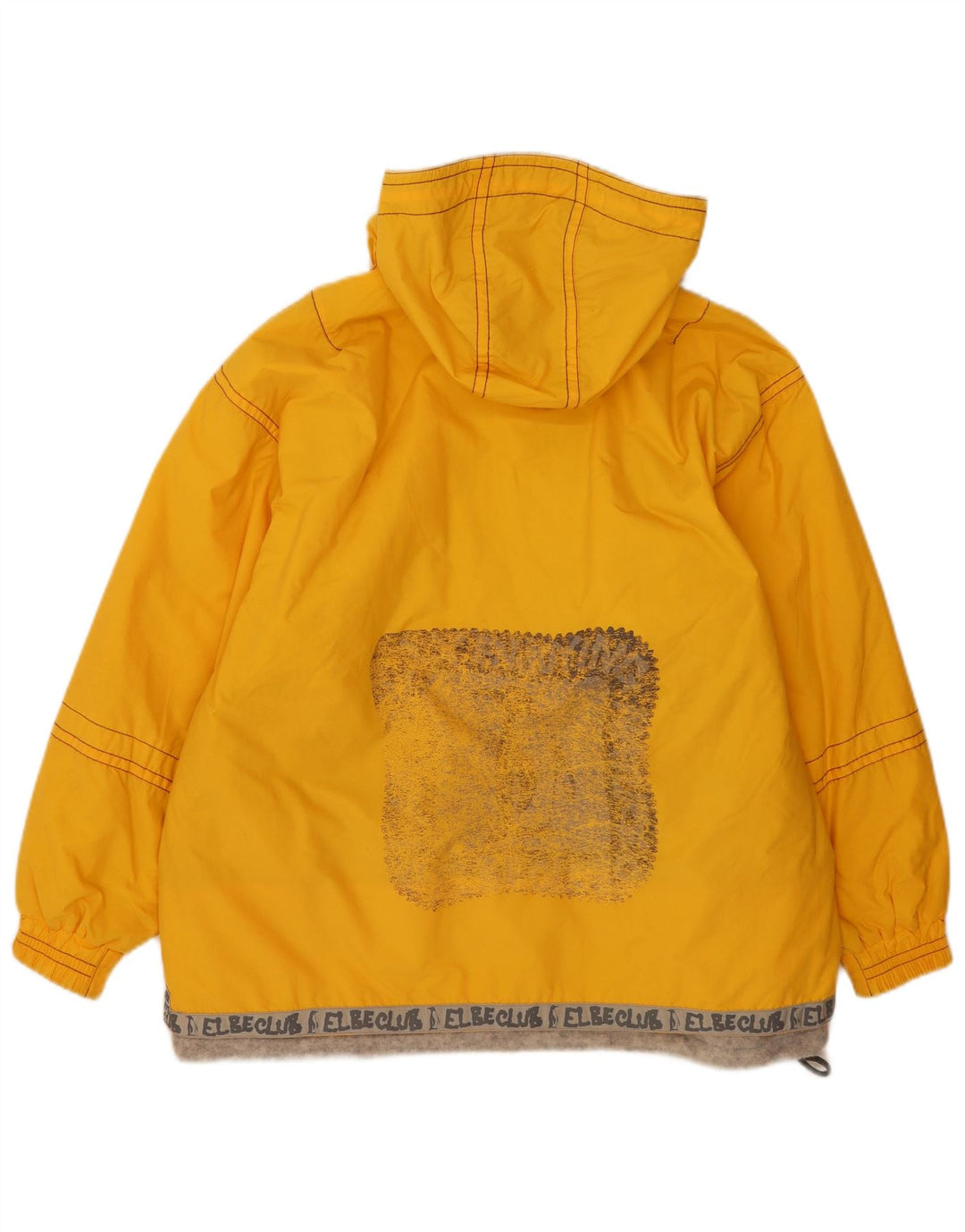 Veste Anorak à capuche graphique pour homme UK 40 Large