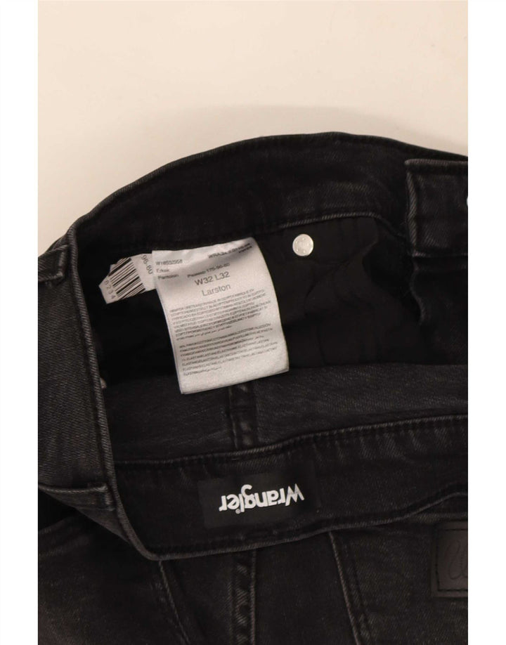 Wrangler Jean Slim Larston Homme W32 L32 Noir Coton