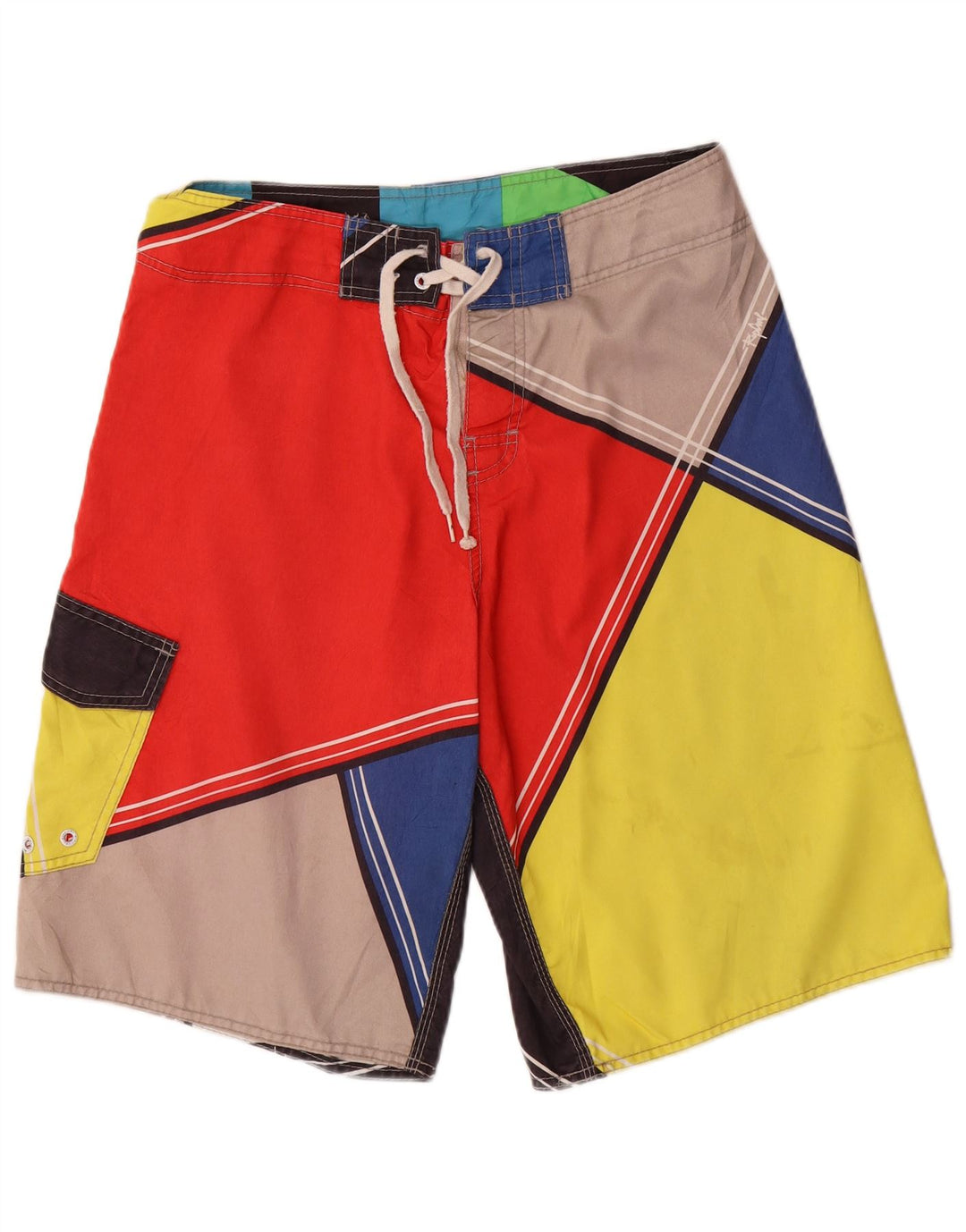 Rip Curl Short de bain pour homme Medium Multicolore Colourblock Polyester