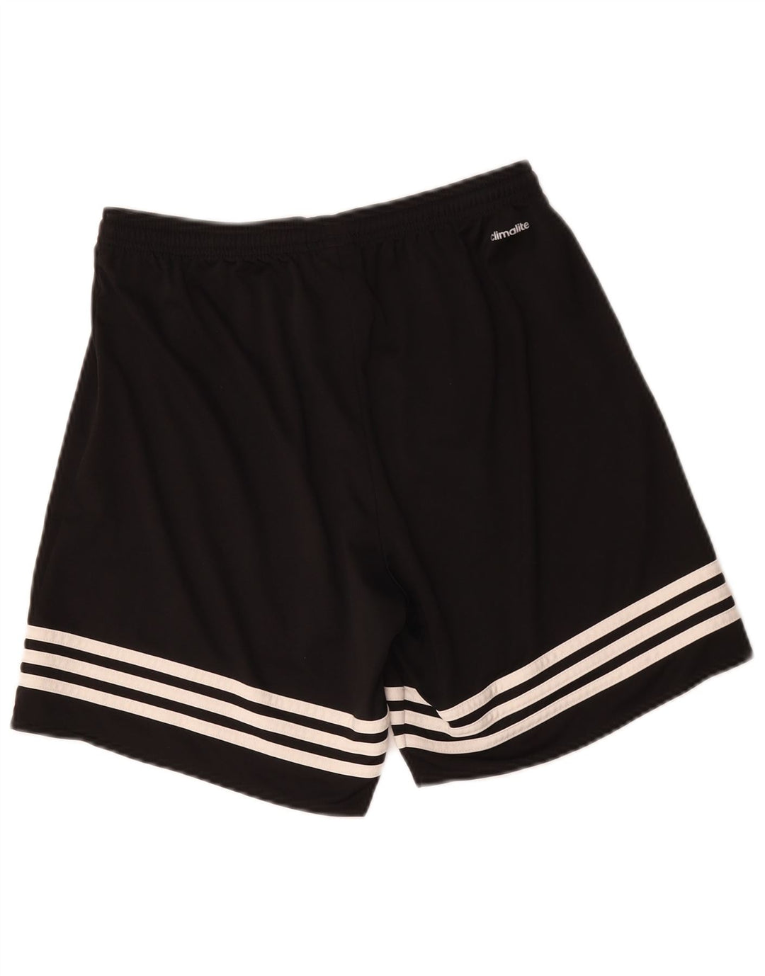 Adidas Short de Sport Climalite Garçon 13-14 Ans Polyester Noir Moyen