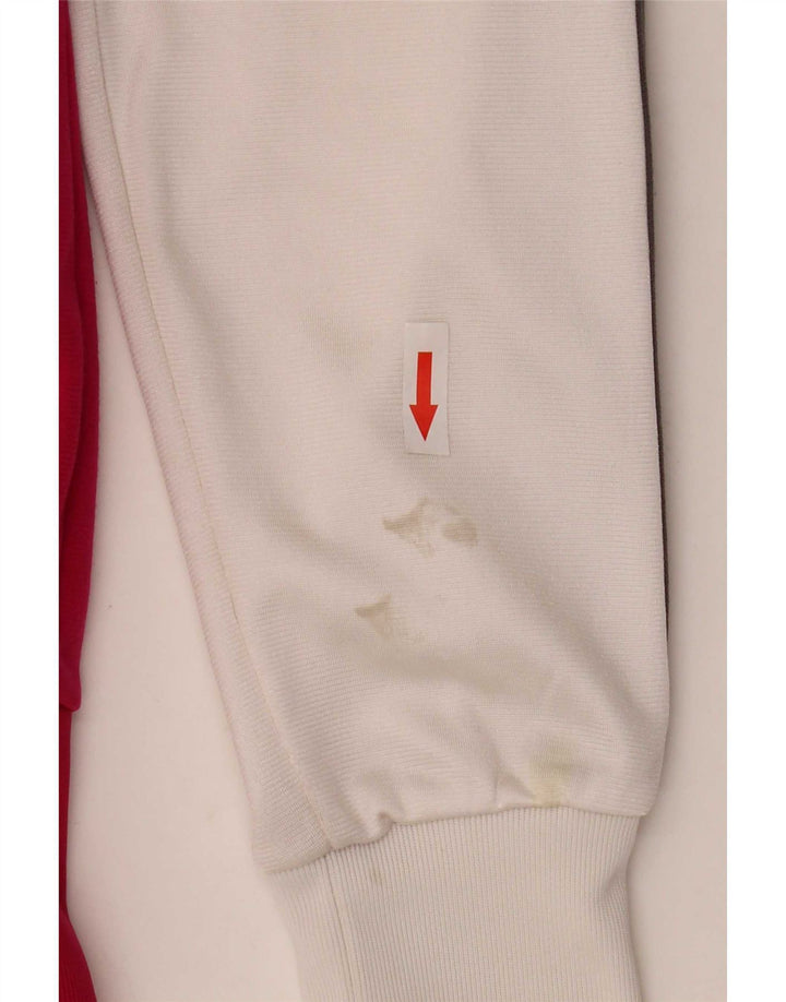Nike Veste de survêtement graphique pour femme UK 10 Small Rose Colourblock