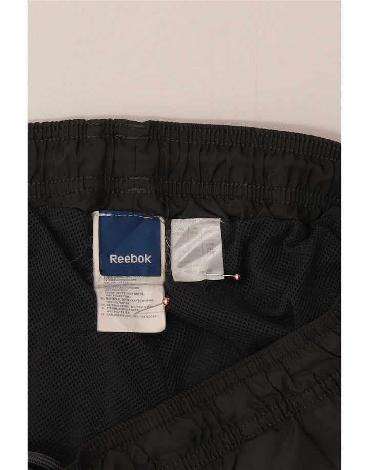 Reebok Pantalon de survêtement pour homme 2XL Vert Polyester