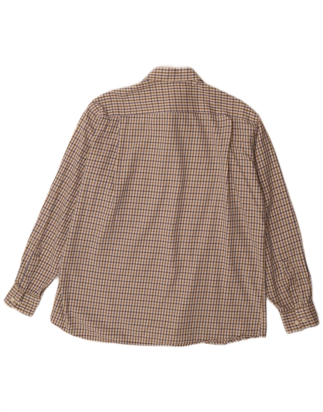 Ungaro Chemise Coupe Classique XL Beige à Carreaux Homme