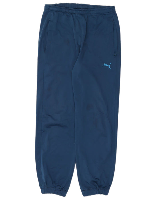 PUMA Pantalon de survêtement pour homme Bleu marine Taille S