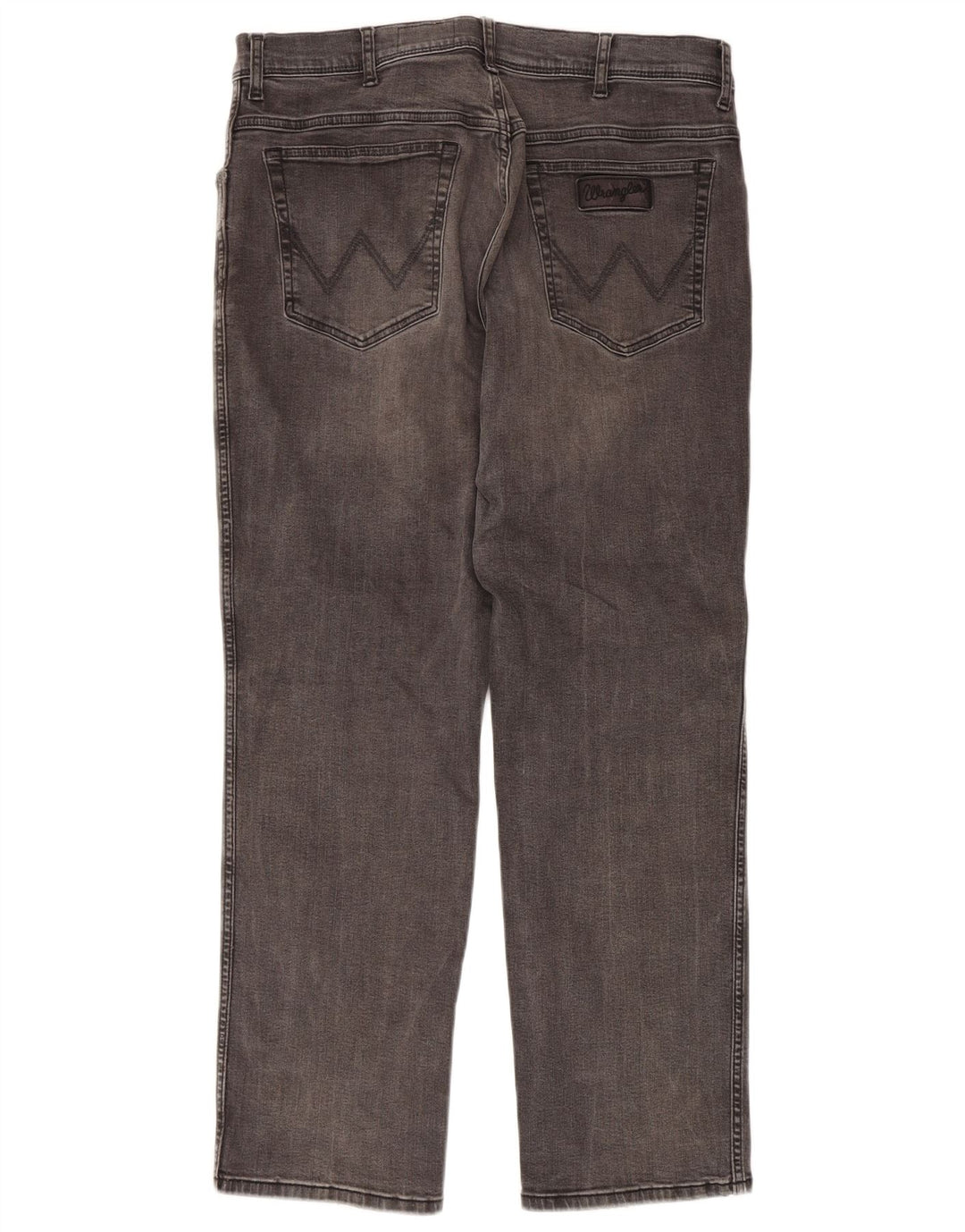 Wrangler Jean Droit Texas Homme W36 L30 Gris Coton
