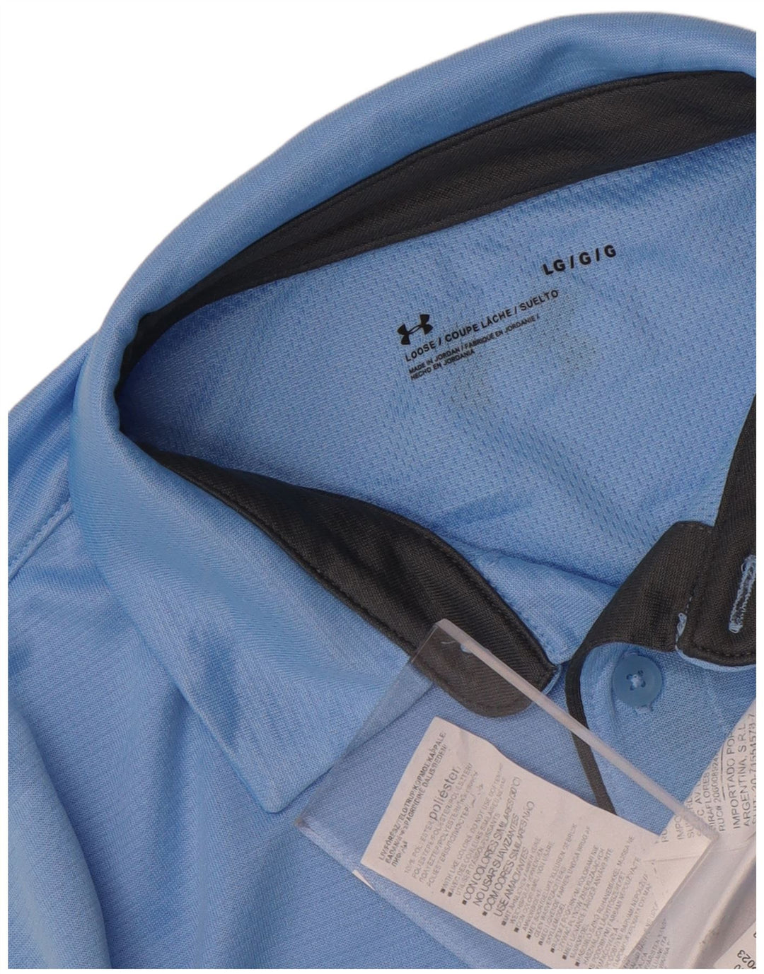 Under Armour Polo Homme Grand Bleu Polyester
