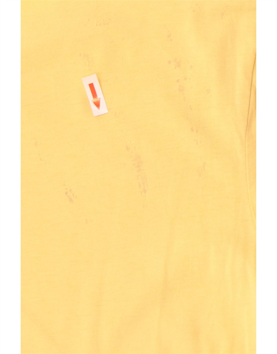 Levi's T-Shirt Graphique Femme UK 12 Jaune Moyen