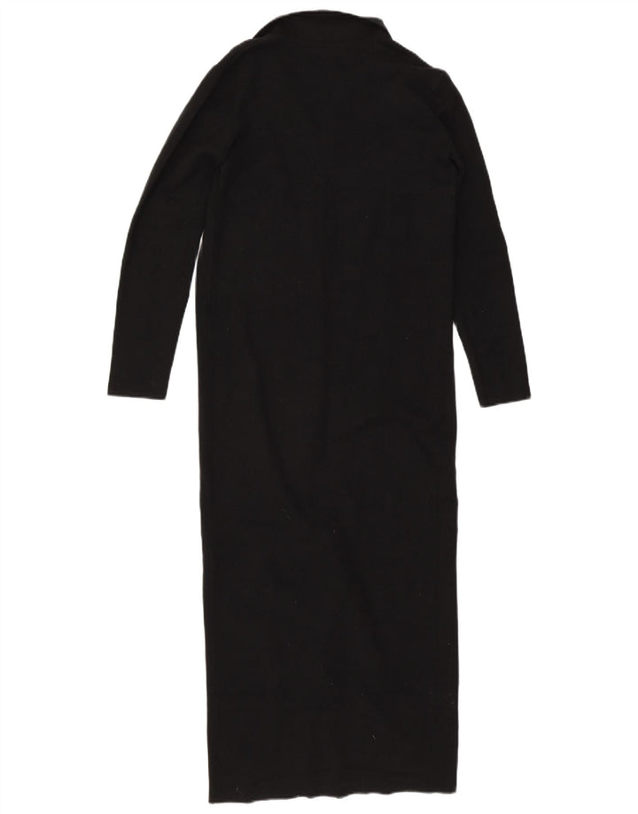 Marks & Spencer Robe pull pour femme UK 10 Petite viscose noire