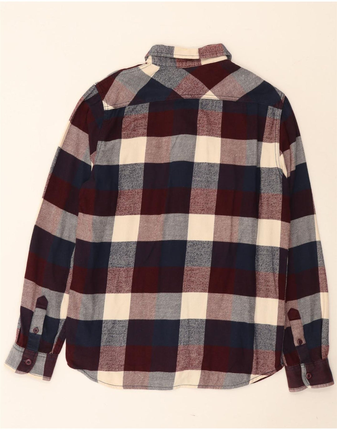 Vans Chemise en flanelle pour homme en coton à carreaux multicolores Small