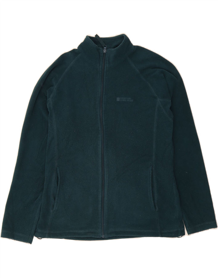 MOUNTAIN WAREHOUSE Womens Fleece Jacket UK 16 Large Green Polyester Vintage Mountain Warehouse and Second-Hand Mountain Warehouse from Messina Hembry 
