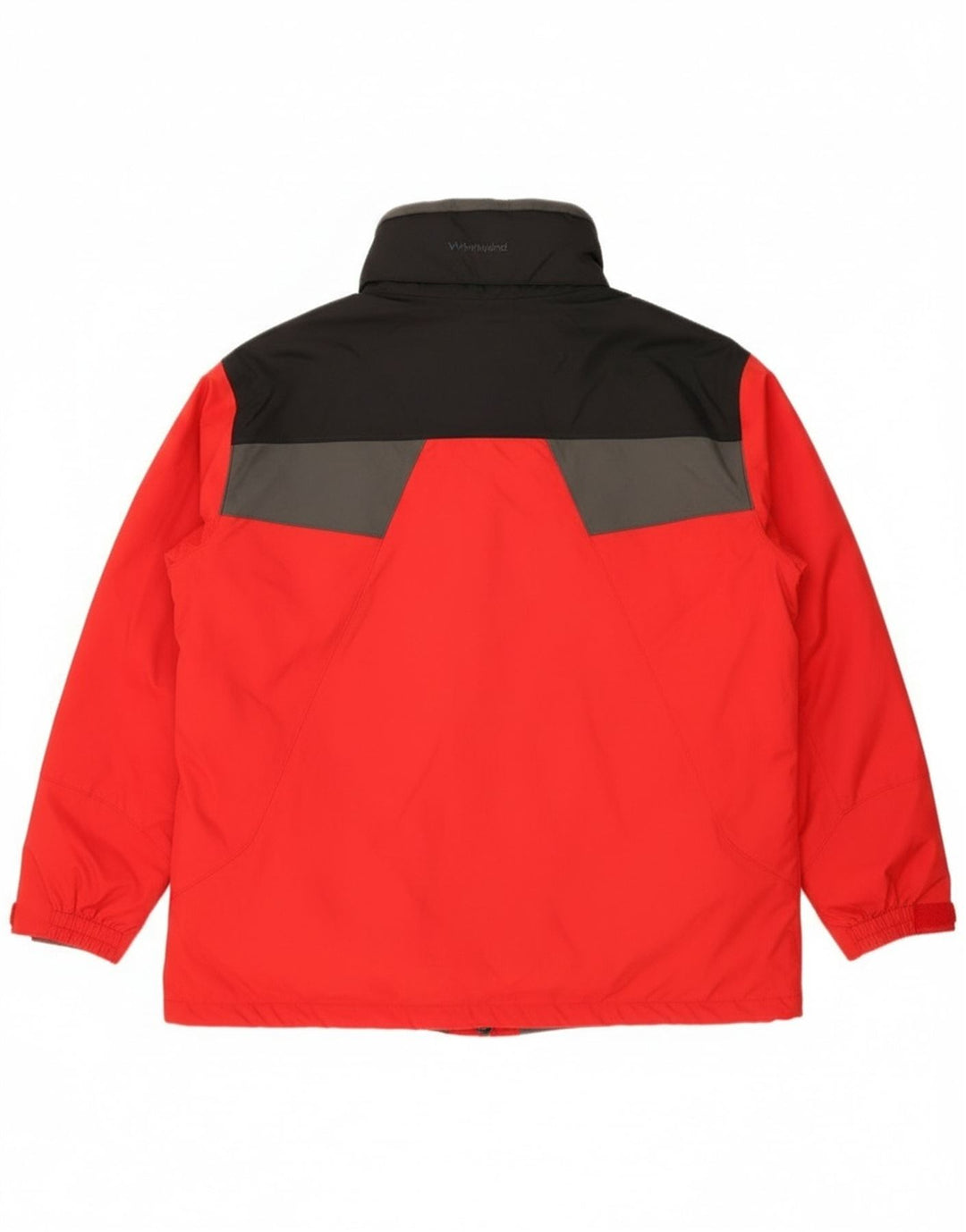Columbia Veste coupe-vent Interchange pour homme UK 42 XL Rouge Colourblock