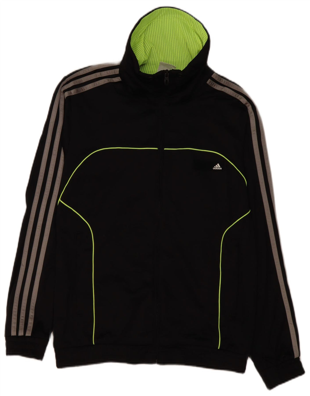 ADIDAS Veste de survêtement graphique pour homme UK 36/38 Small Noir