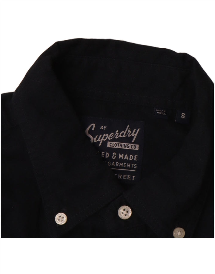 SUPERDRY Chemise Homme Small Bleu Marine Coton