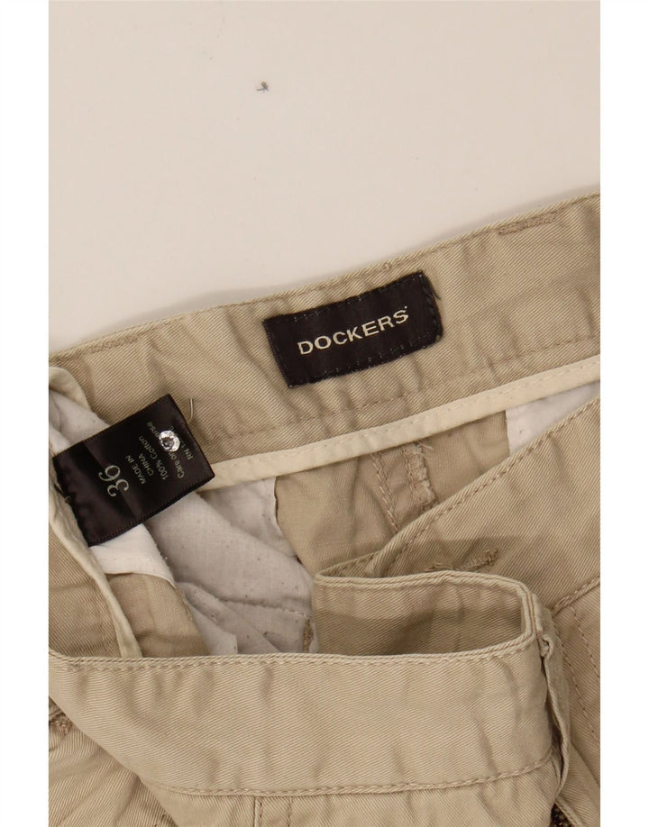 DOCKERS Mens Cargo Shorts W36 Large  Beige Cotton Vintage Dockers and Second-Hand Dockers from Messina Hembry 