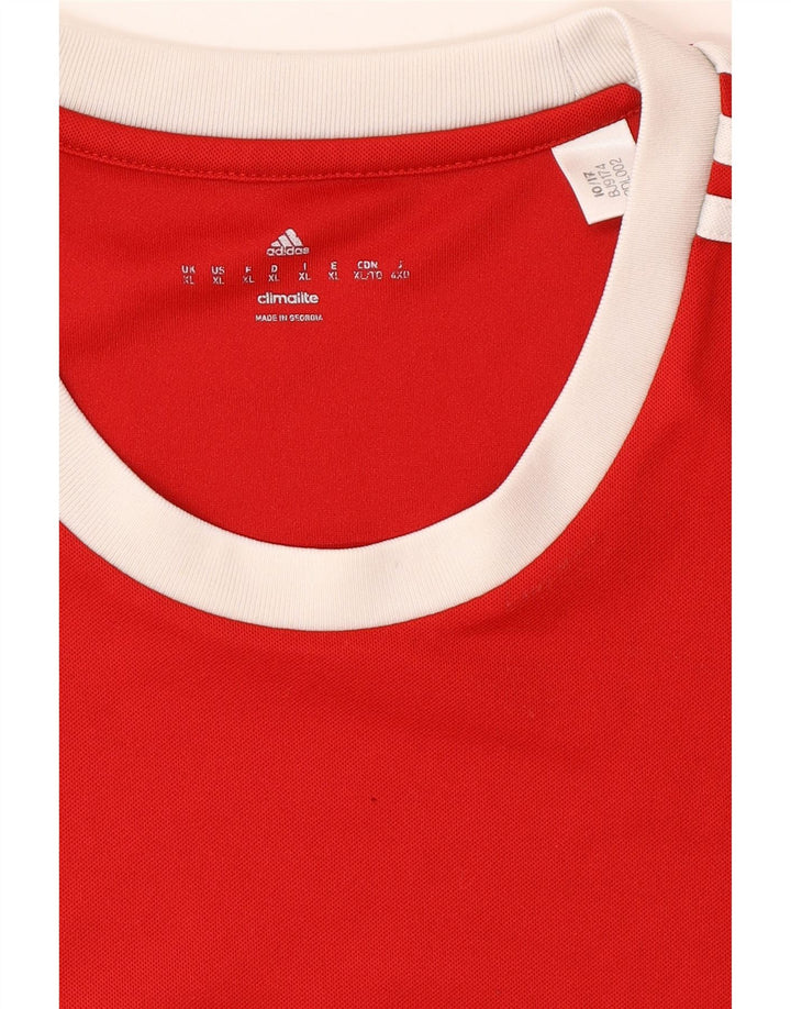 ADIDAS T-Shirt Climalite Homme Rouge XL