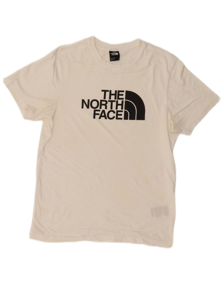 THE NORTH FACE T-shirt graphique pour hommes, petit, en coton blanc
