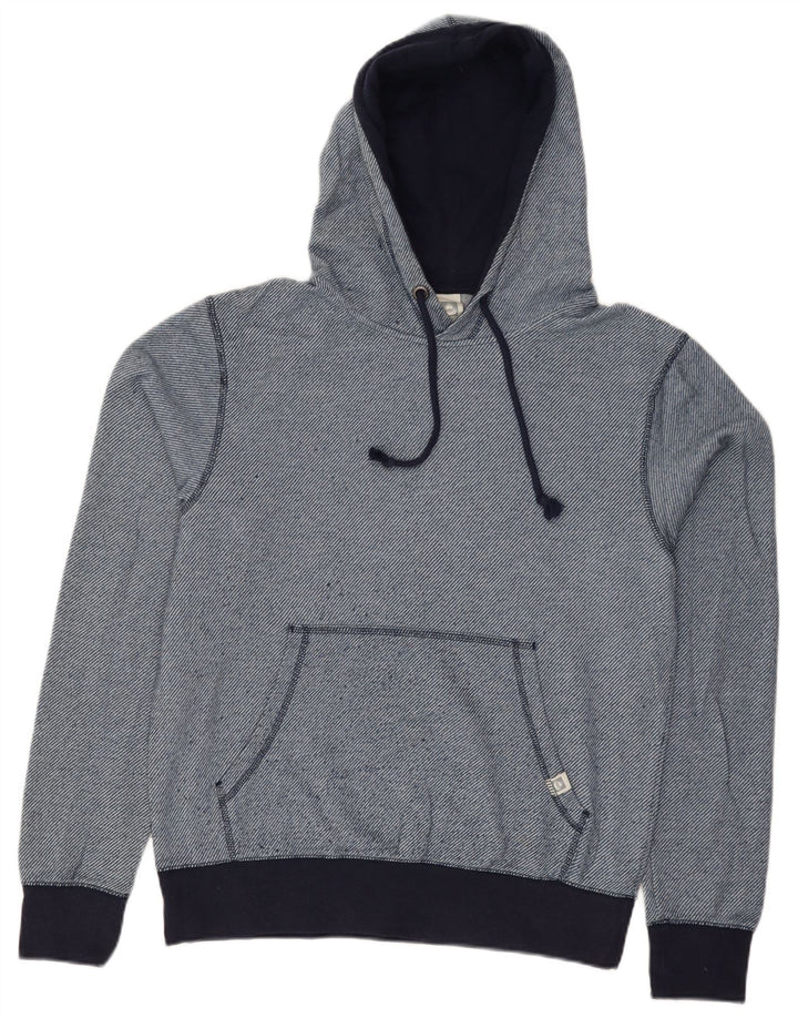 Saltrock Pull à capuche pour homme en polyester à fines rayures bleues